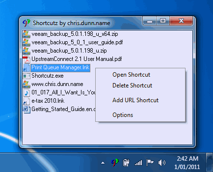 Windows 7 Shortcutz 1.0.15 full
